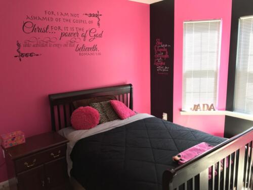 Girl's painted bedroom II